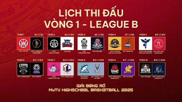 lịch thi đấu 01